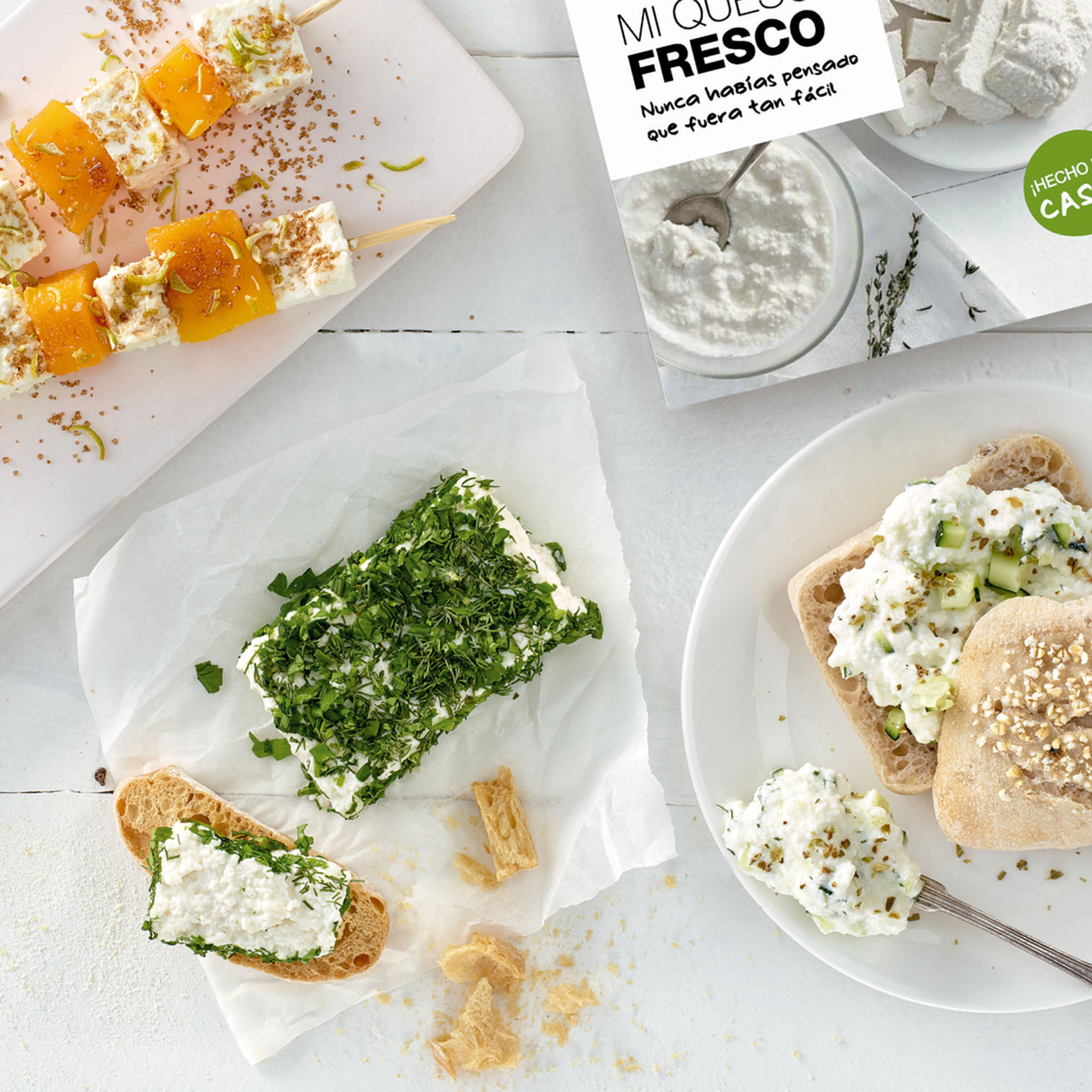 Ferskost-sett, grønn