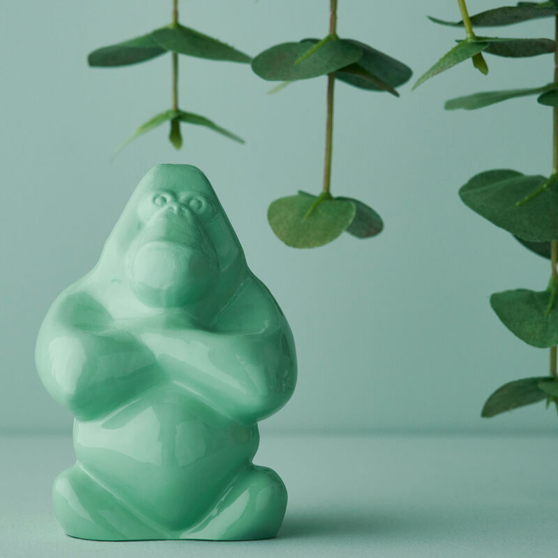 Gabba Gabba Hey glaslykta 12 cm, grön