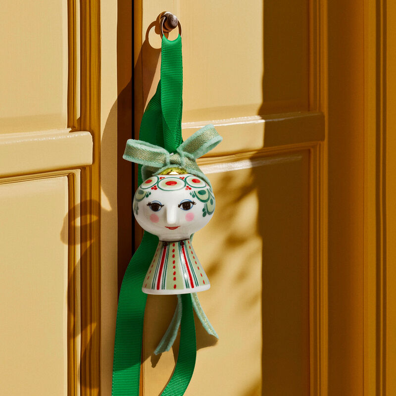 Bjørn Wiinblad Eva juledekorasjon 2025 7,5 cm, grønn