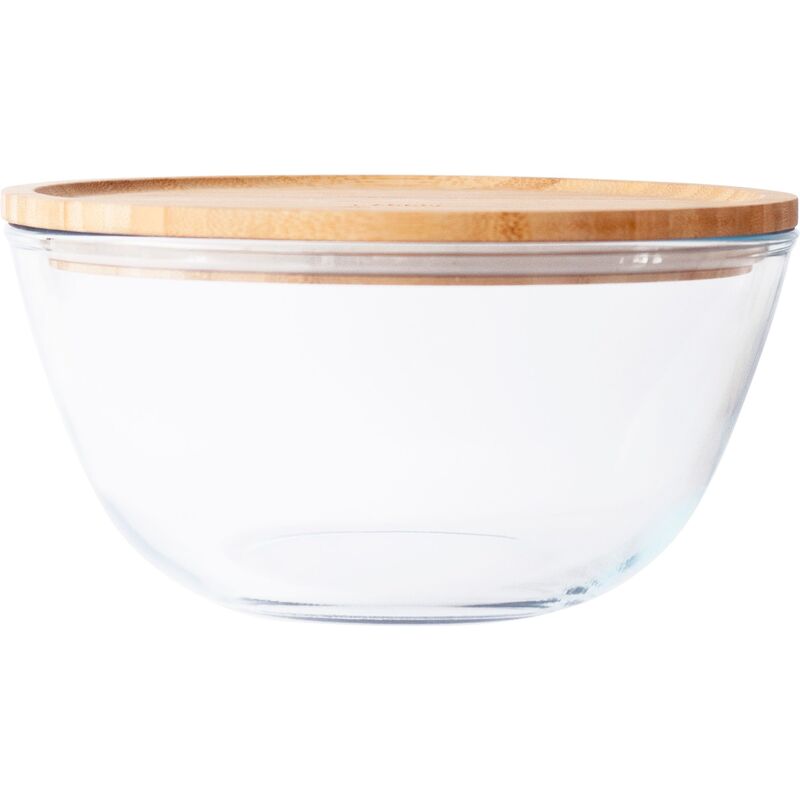 Opbevaringsskål med bambuslåg 2.600 ml
