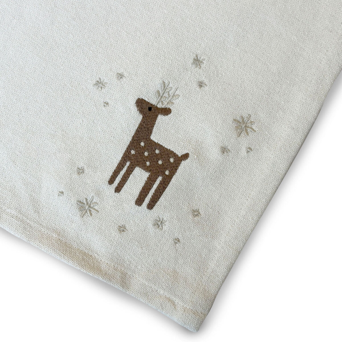 Juna Christmas Fable Viskestykke 50x70 cm, cream