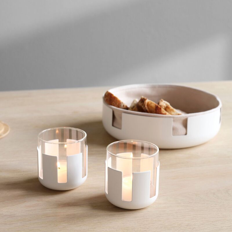 Luna fyrfadsstager, 2-pak, 7 cm, soft white