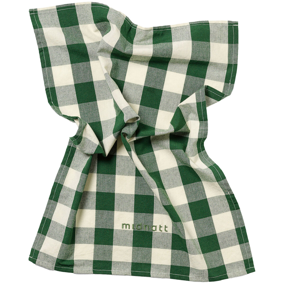 Elsa viskestykke 50×70 cm, grøn/beige