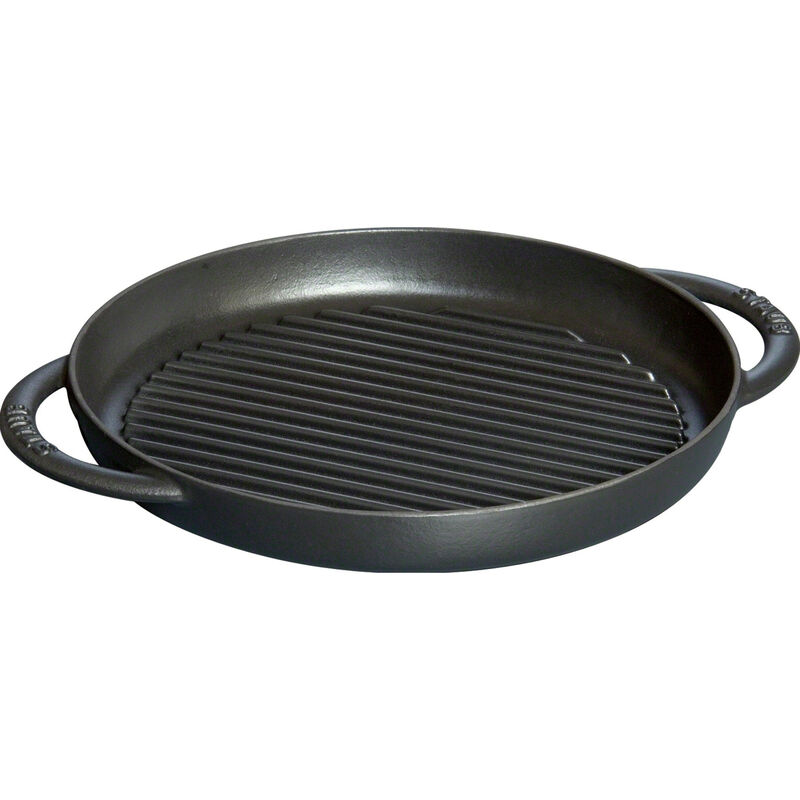 Pure Grill Grillpande Rund 26 cm Sort