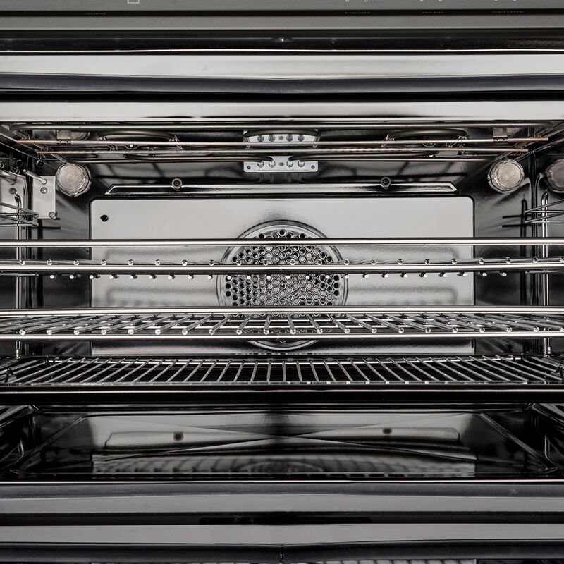 PRO96L1EGIT Professional gasspis med singelugn, 90 cm, gul