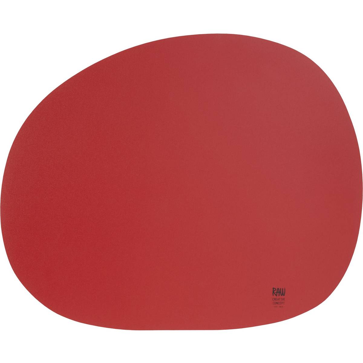 RAW Organic dækkeserviet 41 x 33,5 cm, very berry red