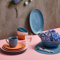 Confetti salatskål 23 cm, blueberry