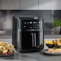 700 Steam & Airfryer 7 liter, svart
