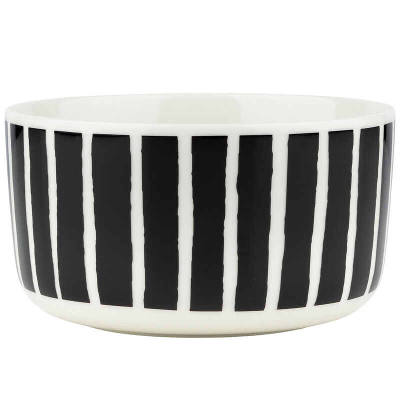 Piccolo skål 5 dl, sort/hvid