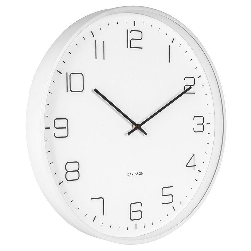 Lofty vægur 40 cm, mat hvid