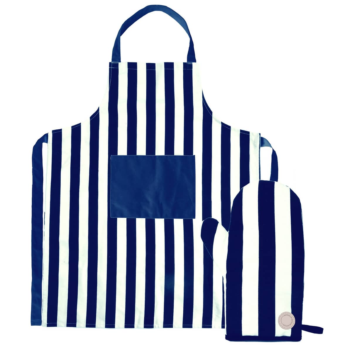 Aaron forklæde og grillhandske