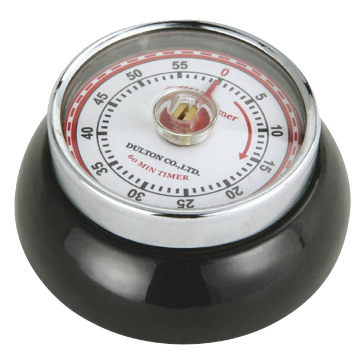 Speed Timer -munakello musta