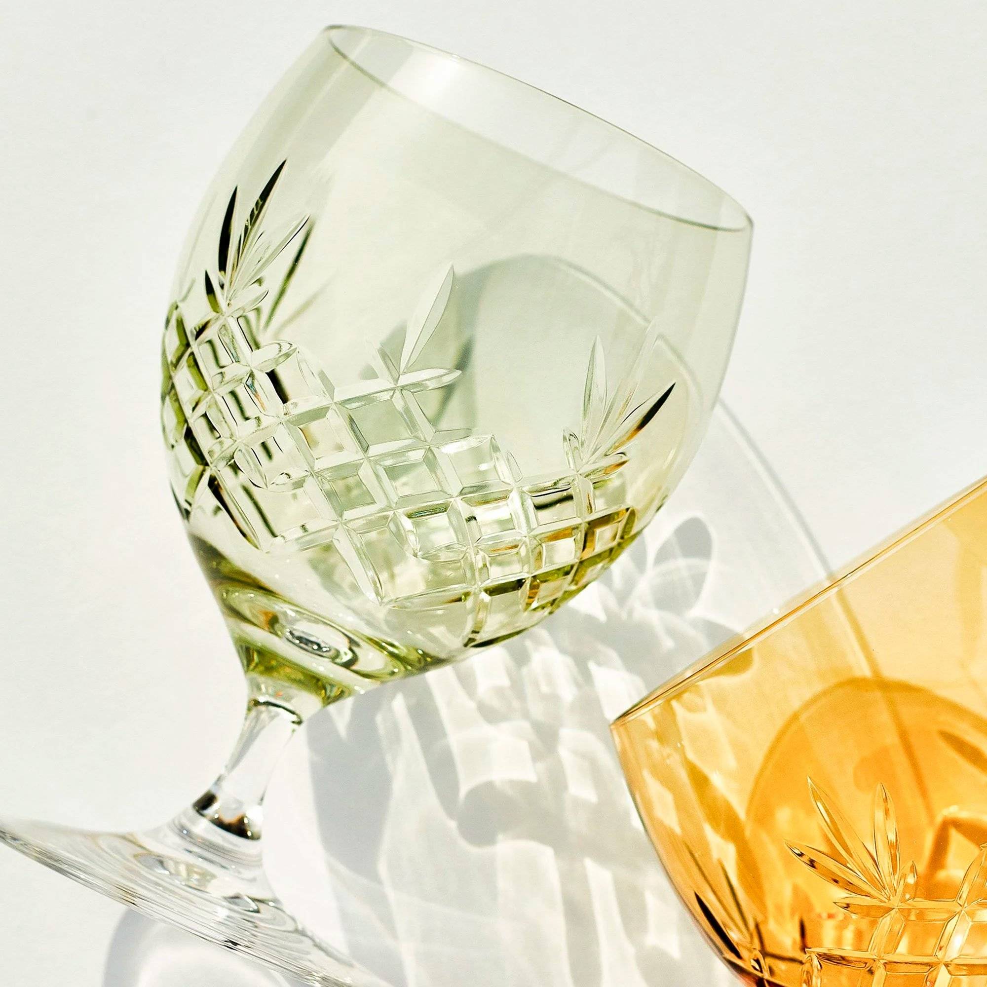 Alternativ bild 1 för Frederik Bagger Crispy Eightball Glas Emerald 2 st