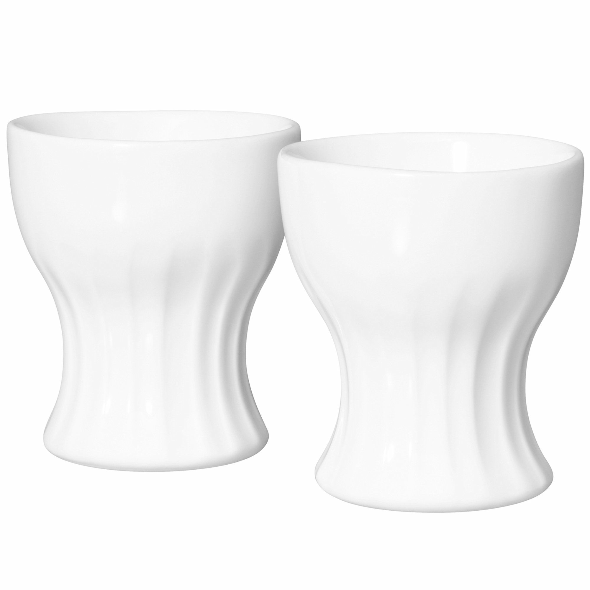 Alternativ bild 1 för Rörstrand Pli Blanc äggkopp, 4 cl, 2-pack