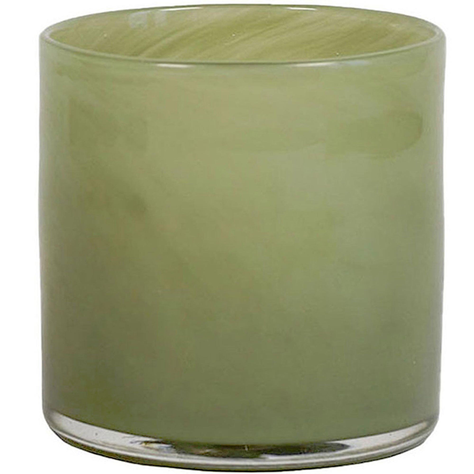 Lyric ljuslykta, olive green, small