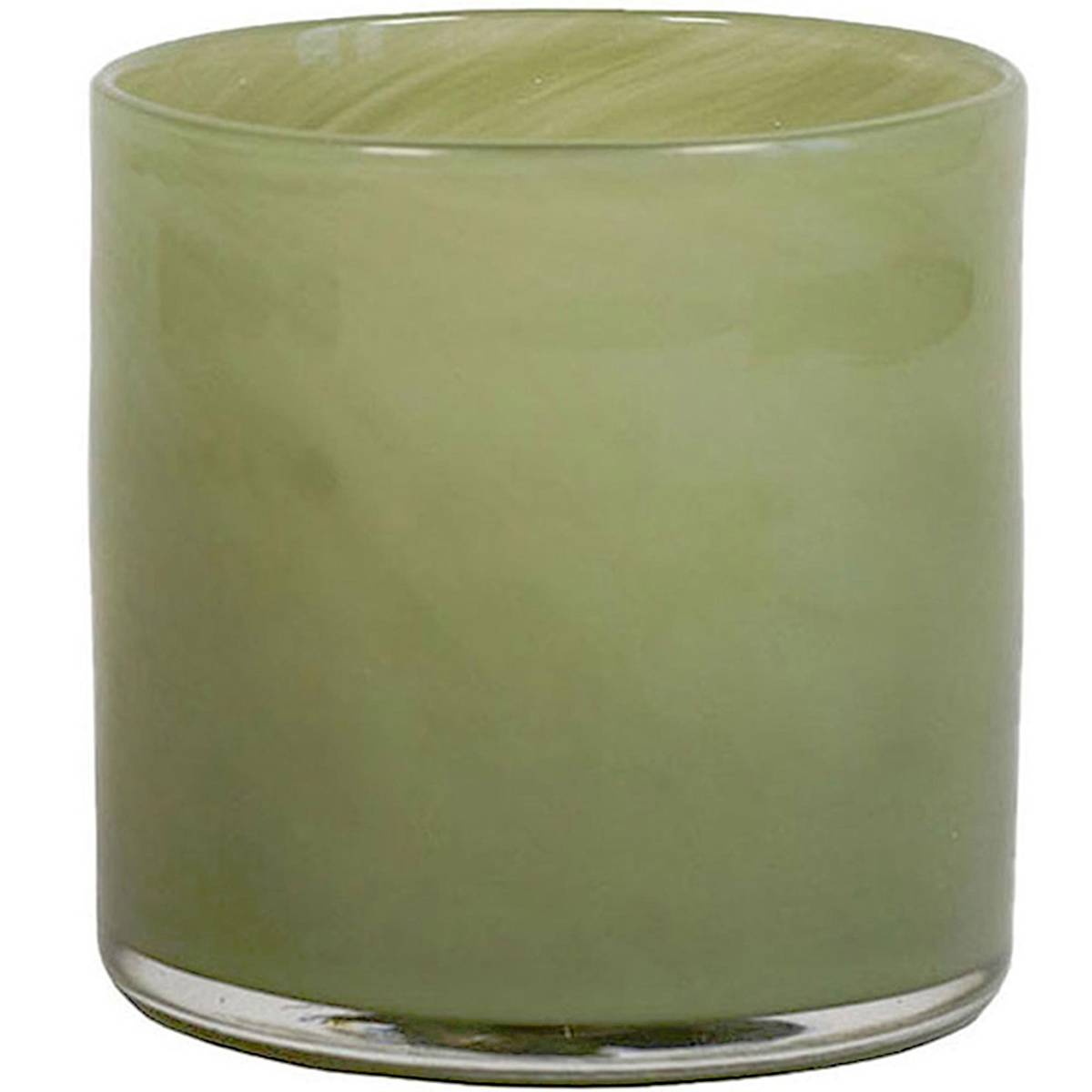 Lyric ljuslykta, olive green, small