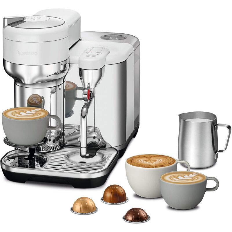 by Sage Vertuo Creatista kapselmaskin, sea salt white