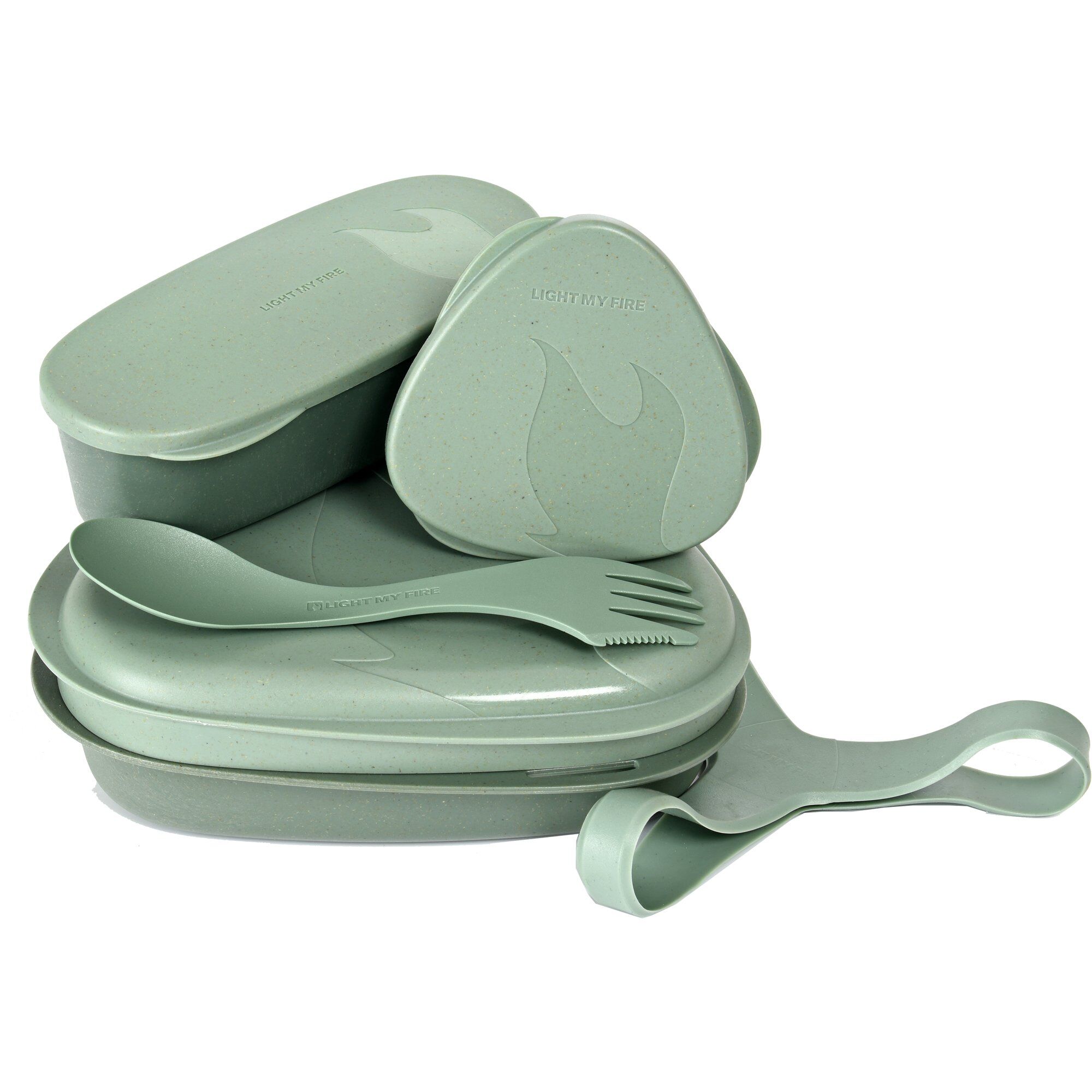 LunchKit matlåda, sandy green