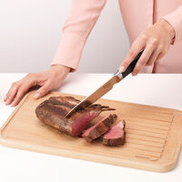 Profile skärbräda för kött, bok