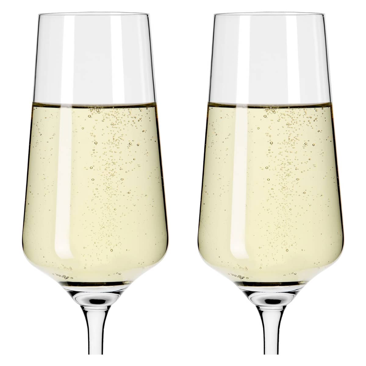 Lichtweiss champagneglas, 2-pack