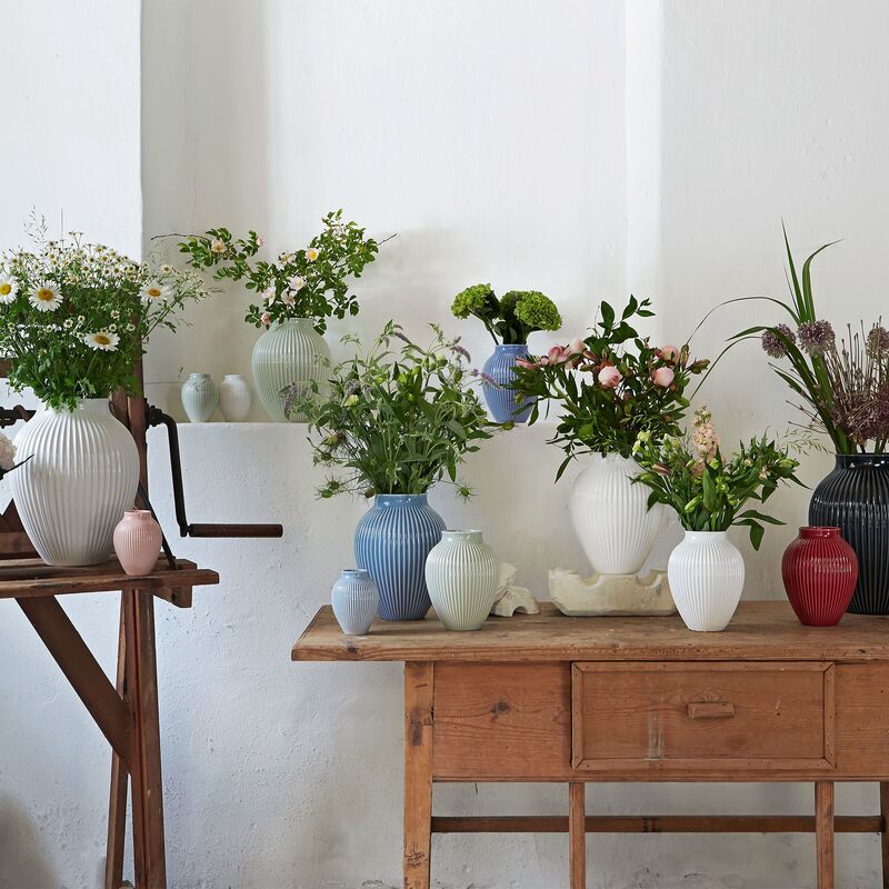 Ripple vase 20 cm, lavender