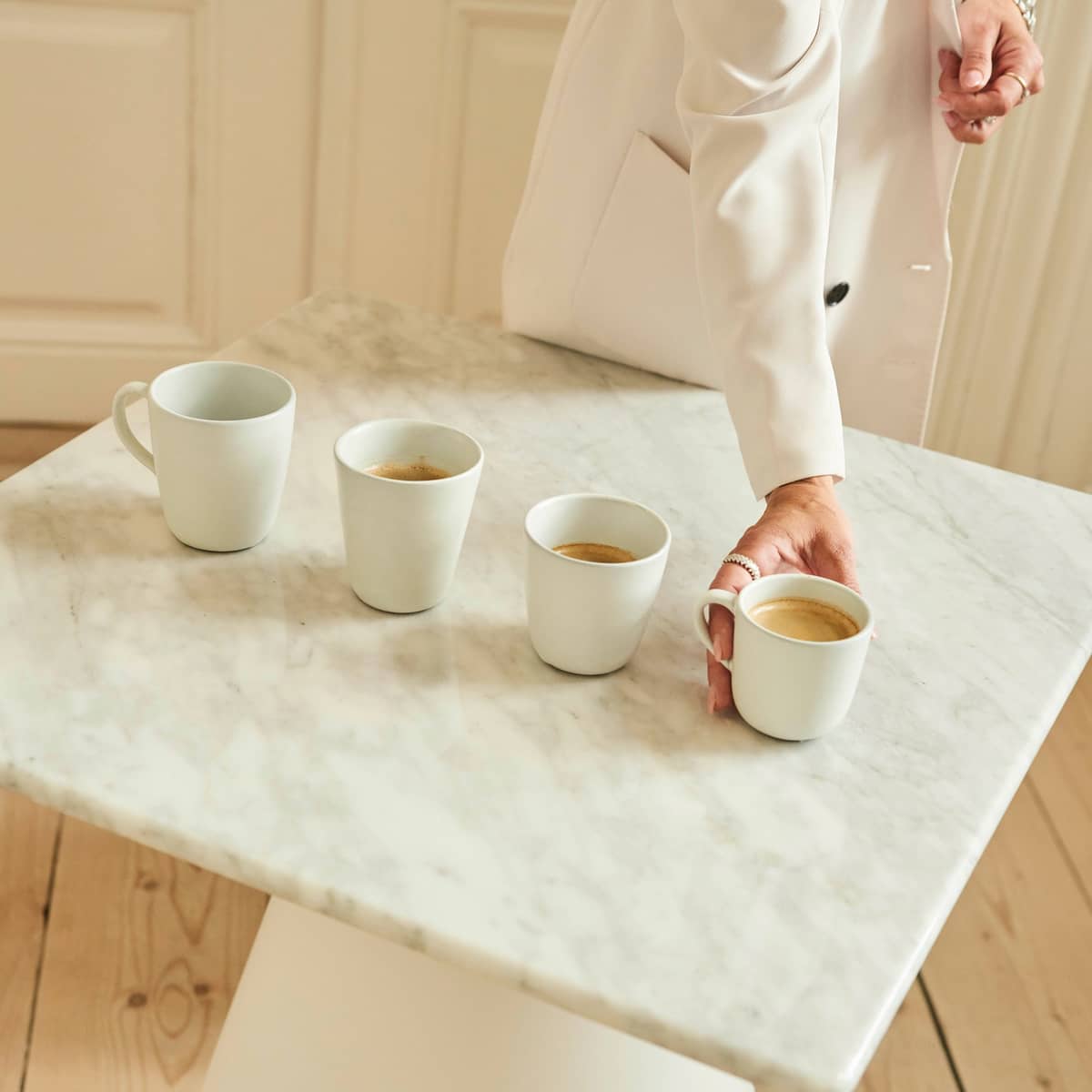 RAW kaffekop, 20 cl, arctic white, 6-pak