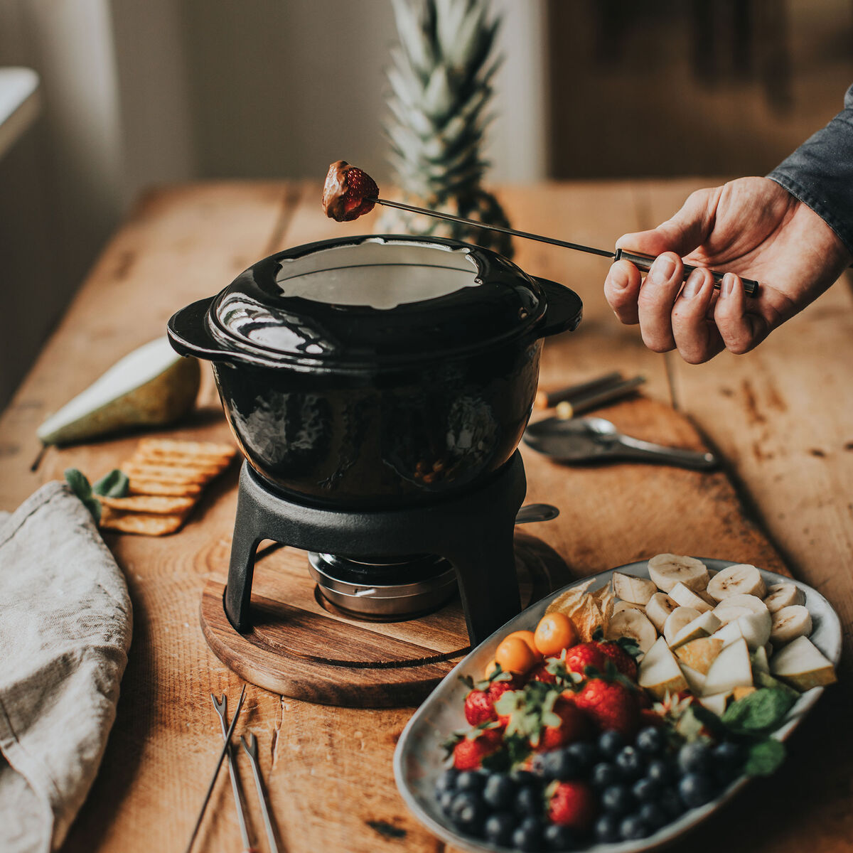 Foni fondue, grydejern