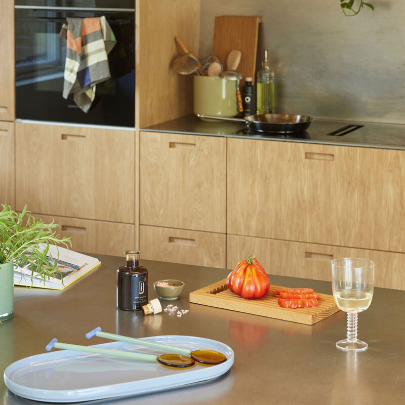 Hübsch Clink vitvinsglas, klar