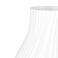 Lyngby Porcelæn Twist vase 18 cm, hvit