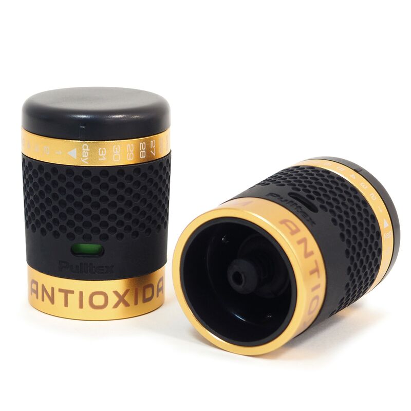 Antiox stopper för champagneflaskor, guld