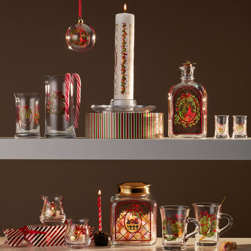 Holmegaard Julekakeboks 2025, flerfarget