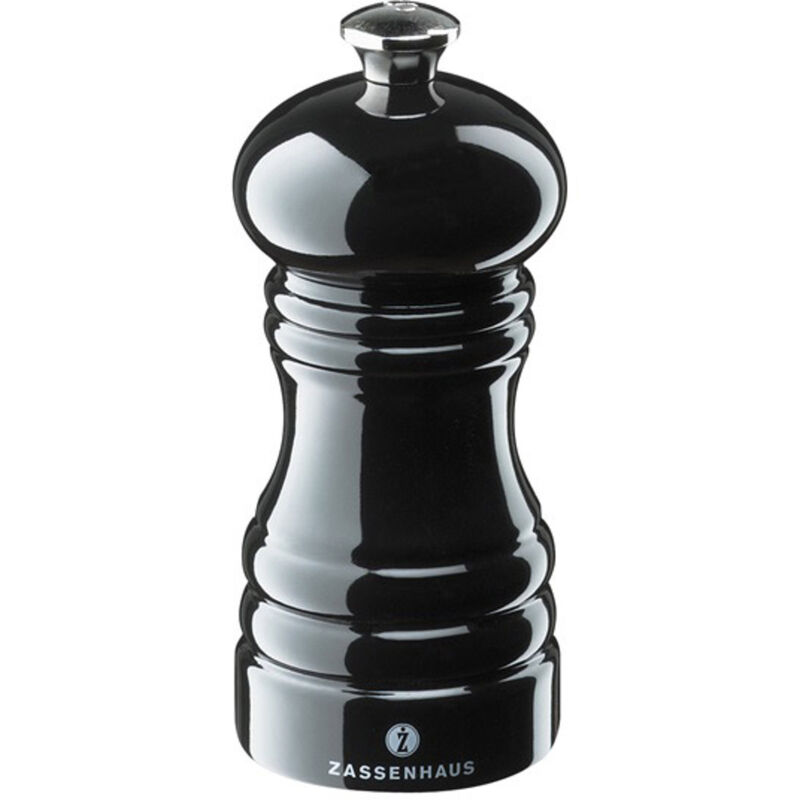 Saltkvarn 12 cm Svart Blank