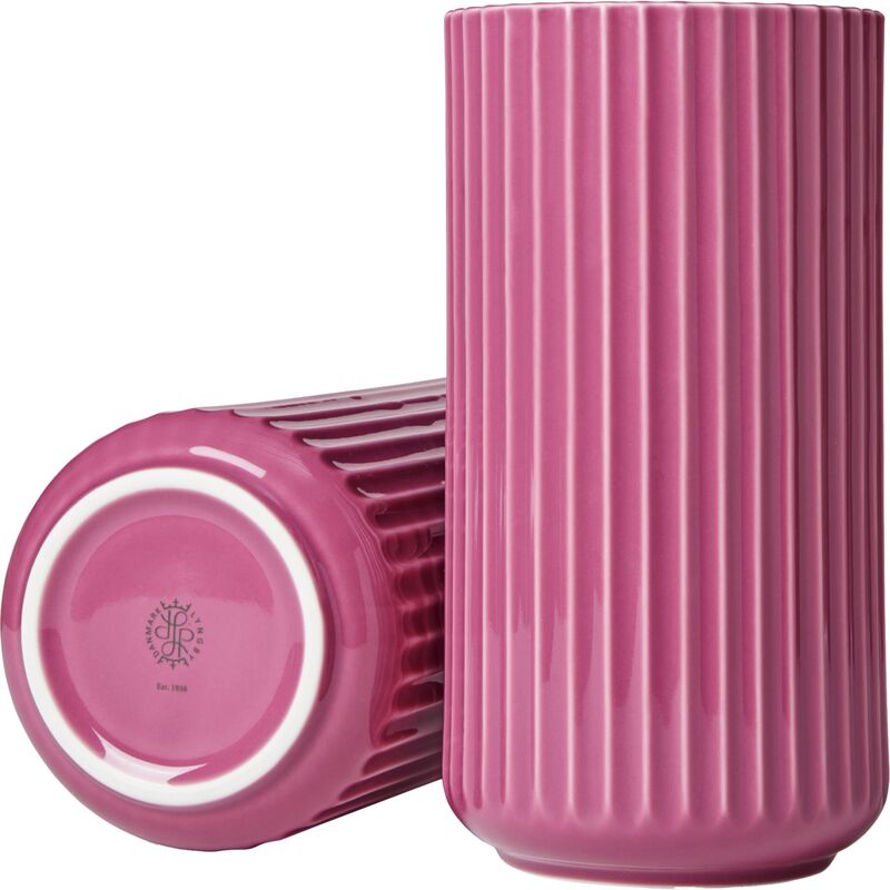 Lyngby vase 20,5 cm, lilla