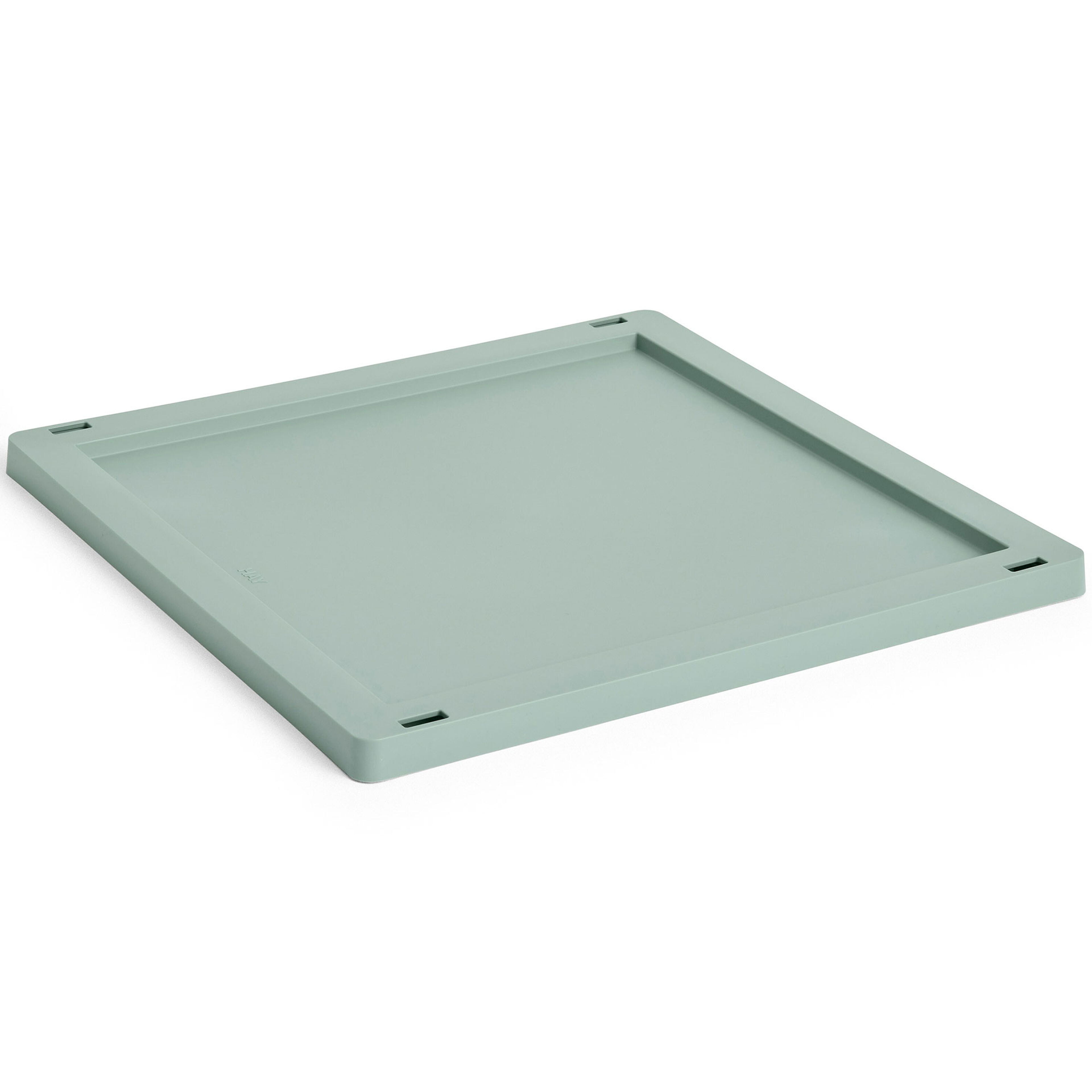 HAY Colour Crate lock medium square, sage green