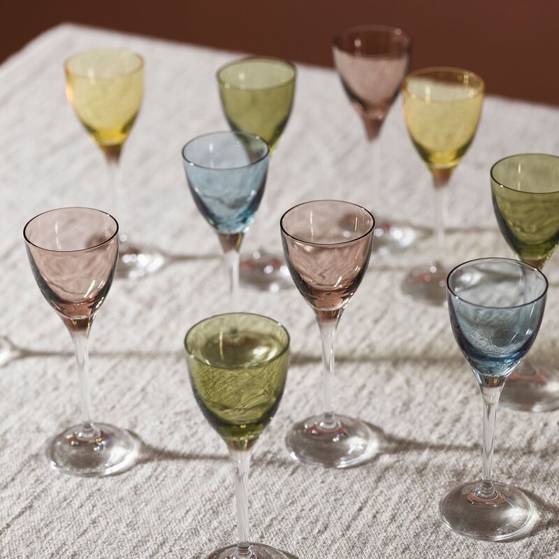 Joyful Snapseglas, mix, 4 stk.