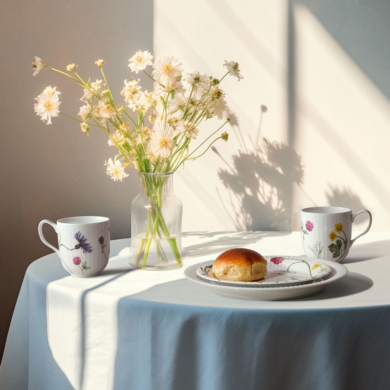 Hammershøi Summer lautanen 22 cm, villikukat