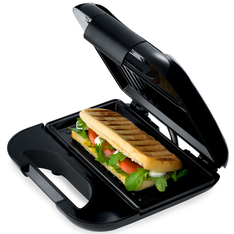 Smörgåsgrill 750 watt, svart 