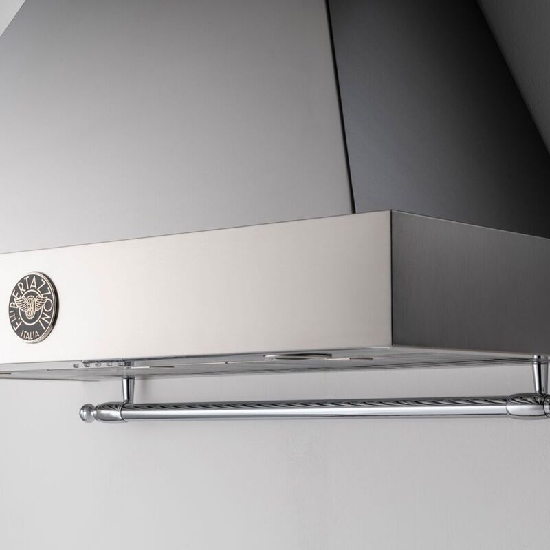 K100HERTX + KC36HERTX Heritage vifte, 100 cm, rustfritt stål