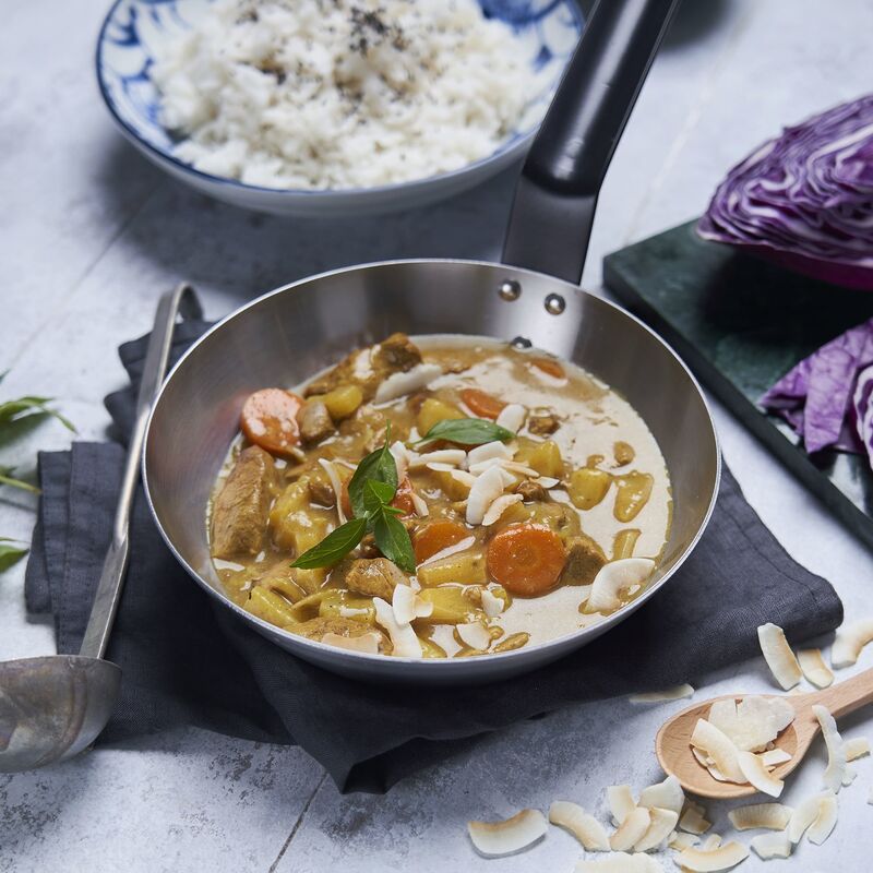 Lyonnaise Stegepande Kulstofstål 28 cm.