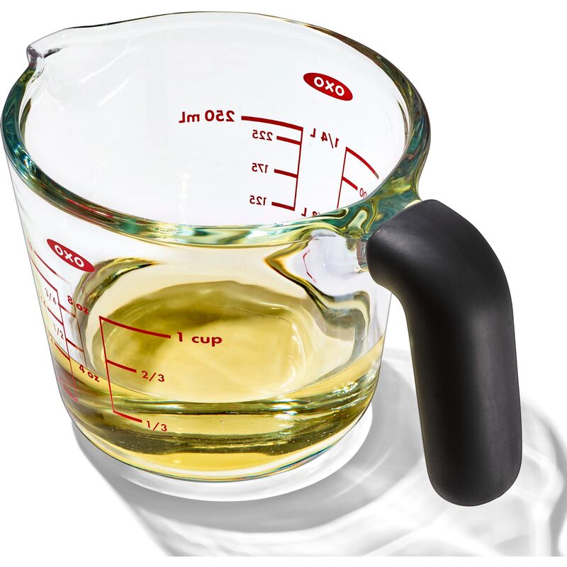 Måttbägare 0,25 liter, glas