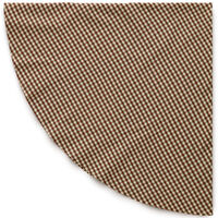 Oliva rund duk 160 cm, brun