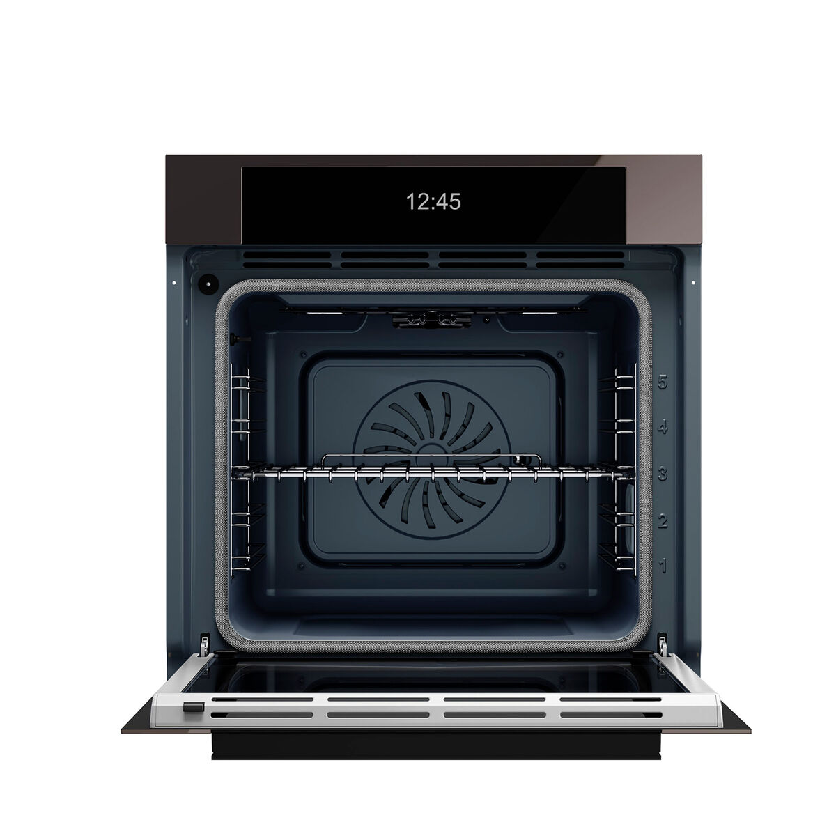 FMOD6117CTS3 Modern dampovn pyrolyse 80 liter, obsidian