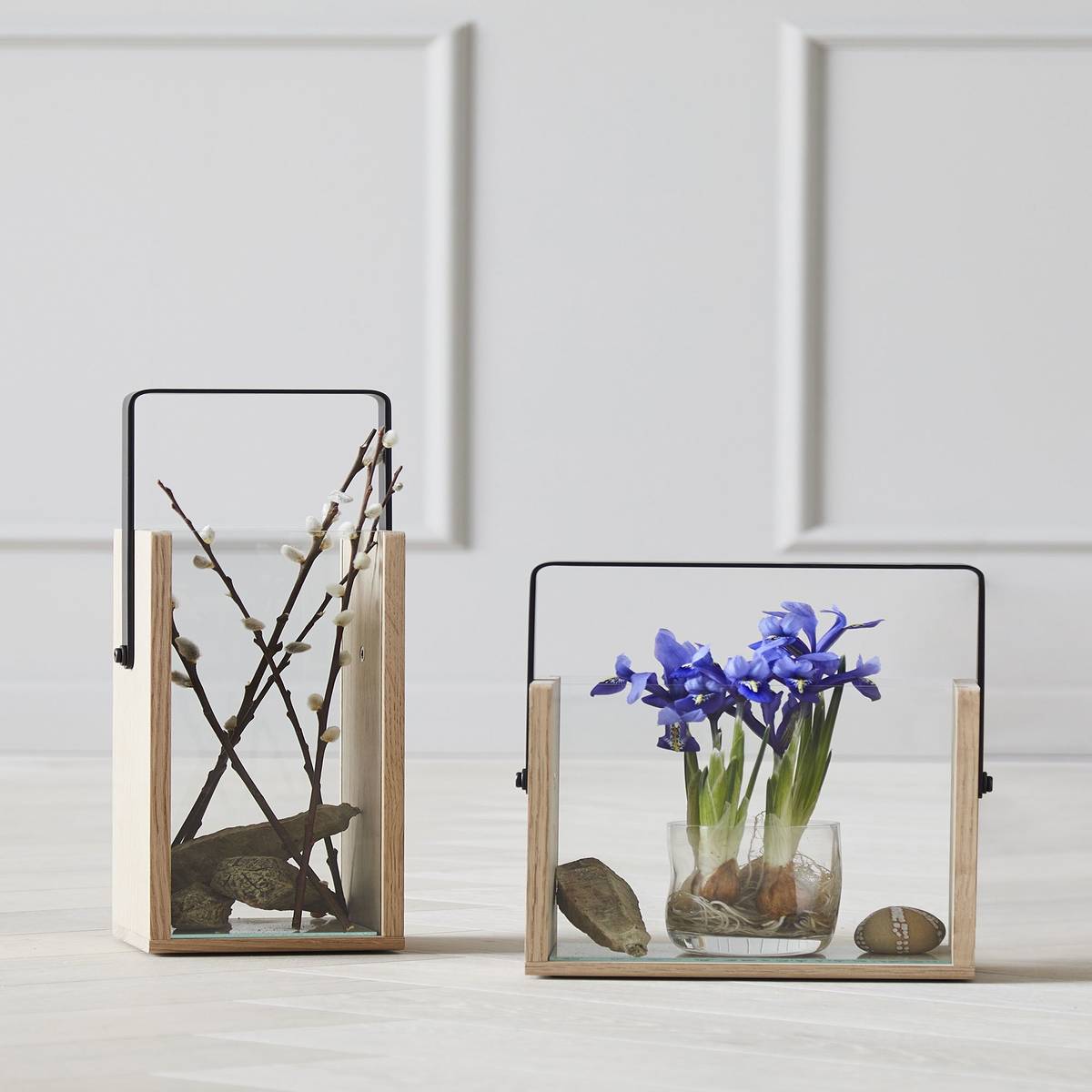 Square ljuslykta small, 28 cm