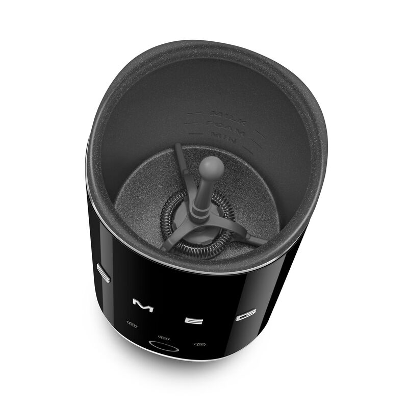 Mini-mælkeskummer, sort