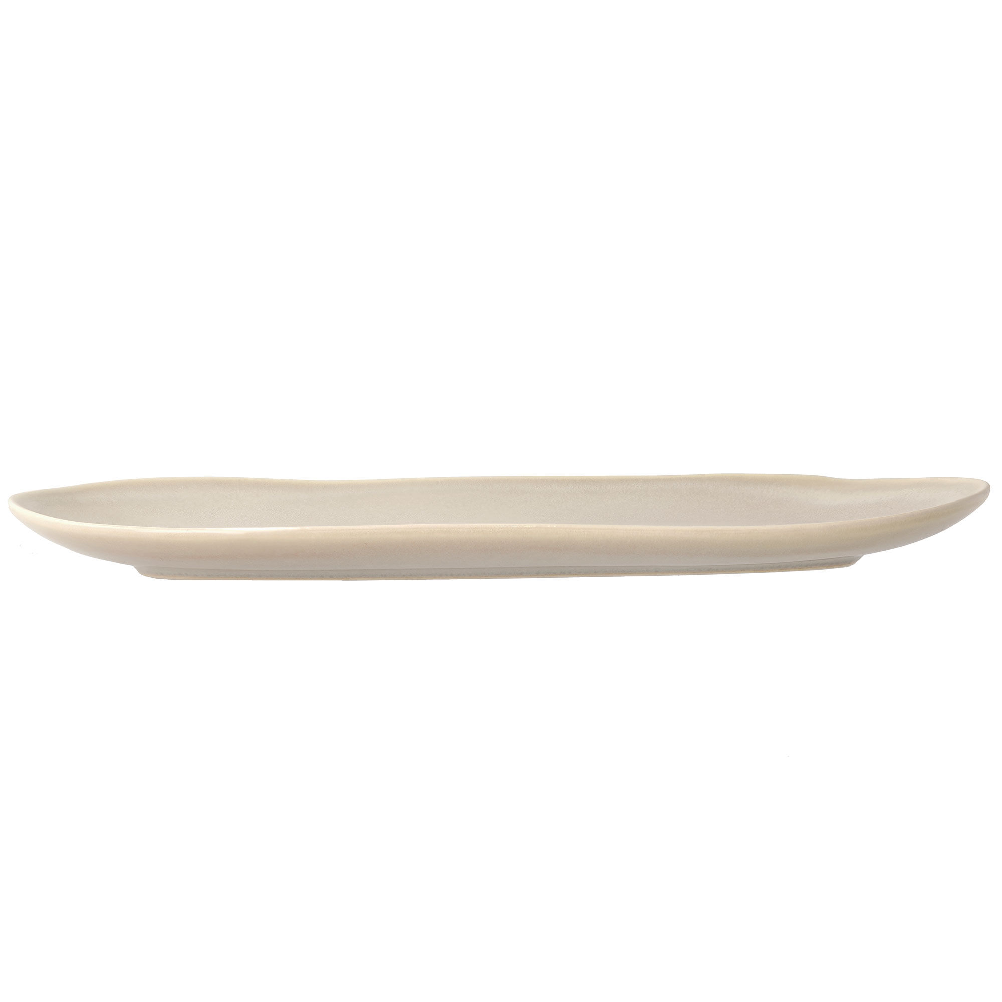 Villa Collection Shoku serveringsfat 34×18 cm, soft beige