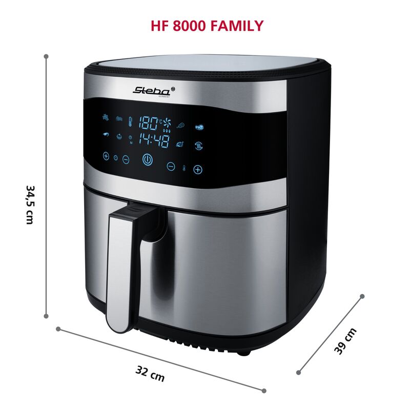 STHF8000FAMILY Airfryer, 8 litraa