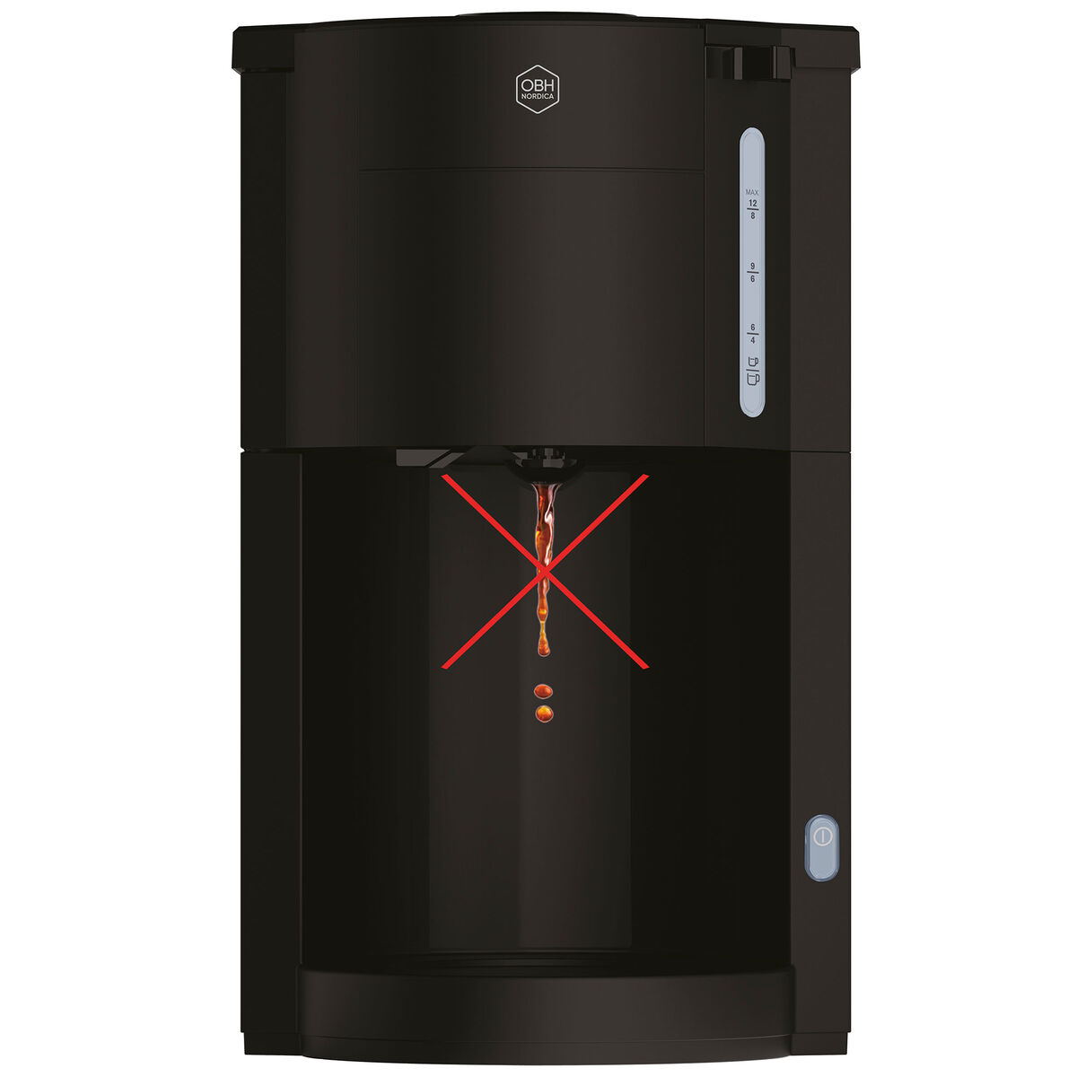 Pro Aroma kaffemaskine, sort