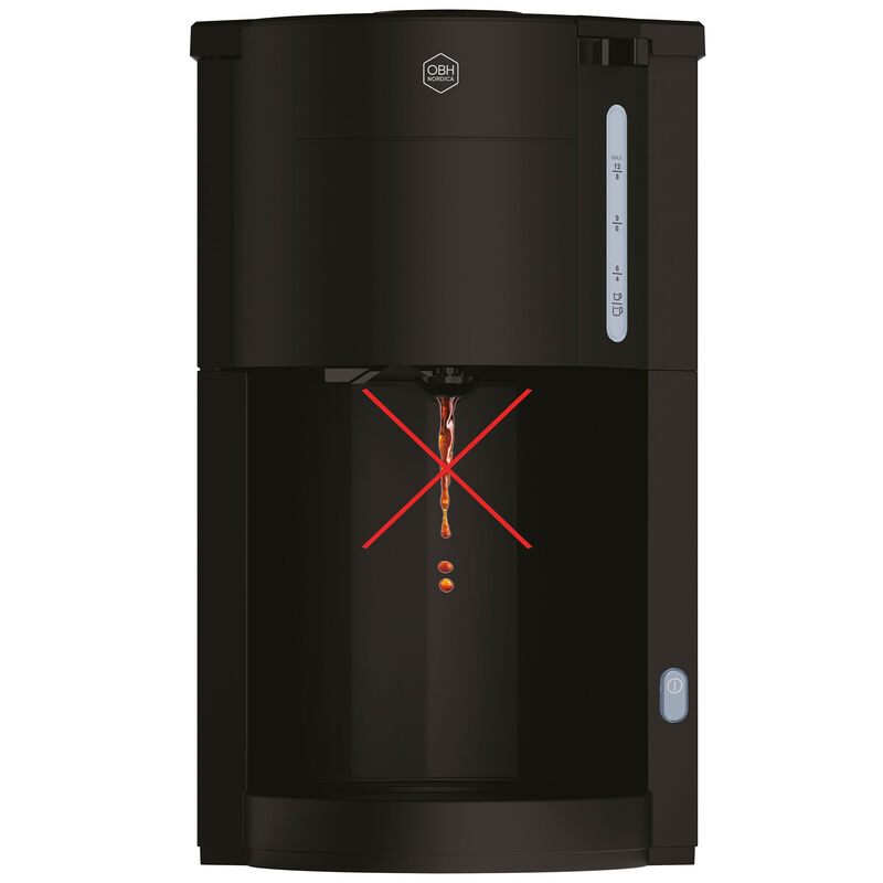 Pro Aroma kaffebryggare, svart