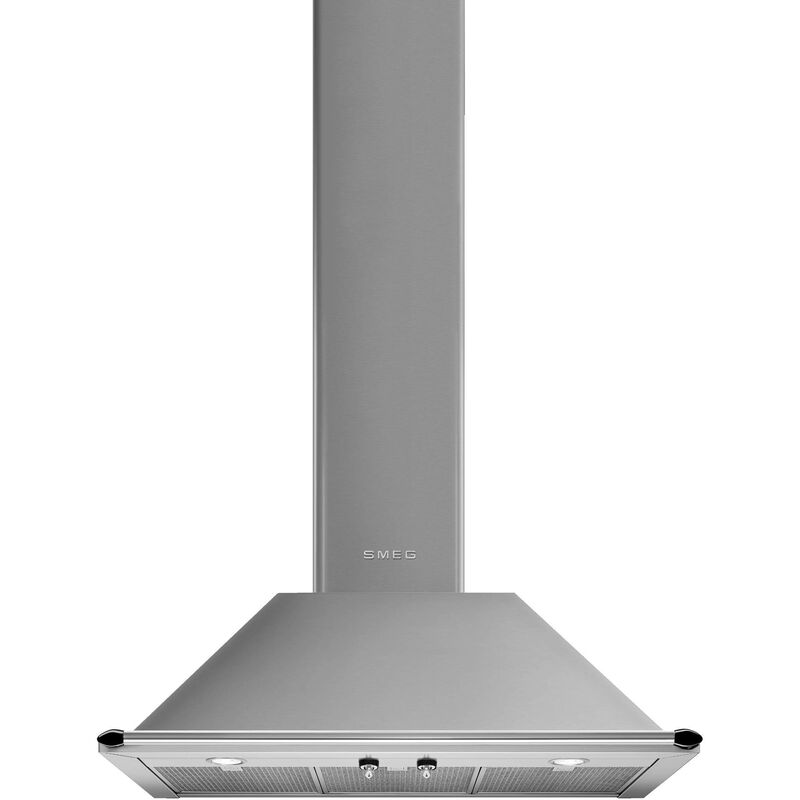 KTR90XE 90cm Victoria Væghængt Emhætte, Rustfrit Stål