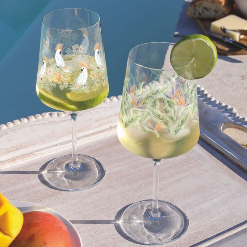 Viinilasi Sommertau Parrot Viinilasi, 2-pakkaus